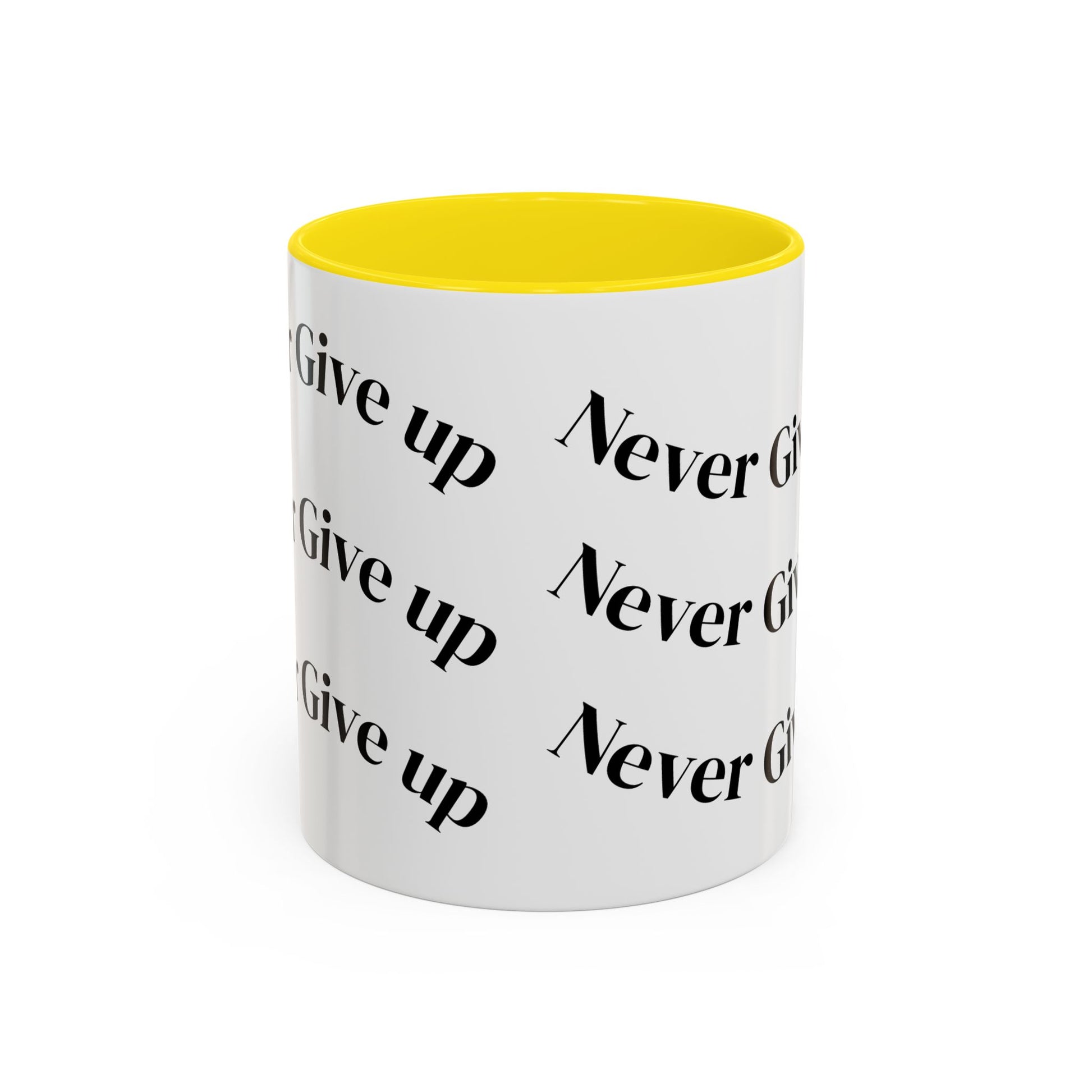 Motivational Coffee Mug - Never Give Up - Inspirational Gift