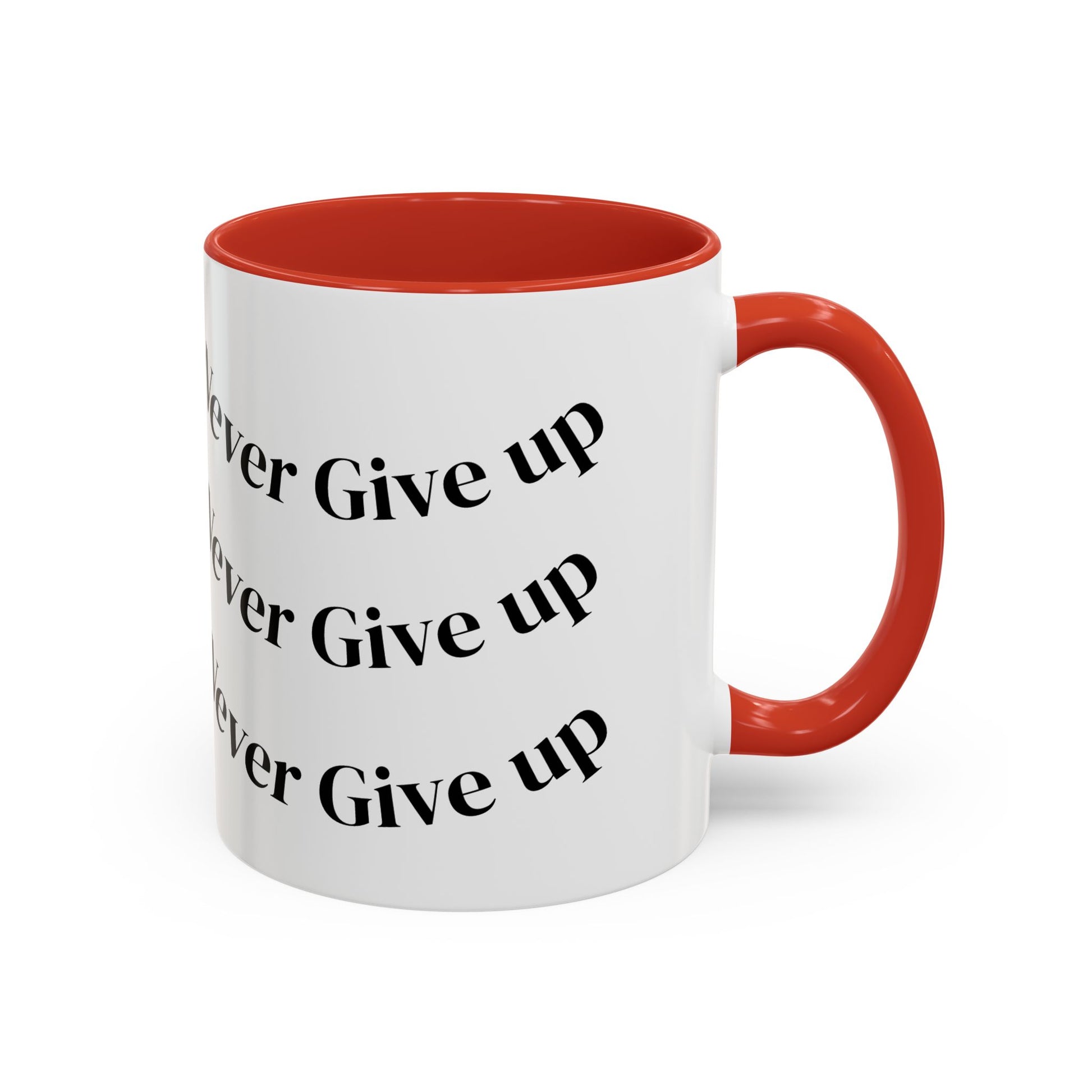Motivational Coffee Mug - Never Give Up - Inspirational Gift