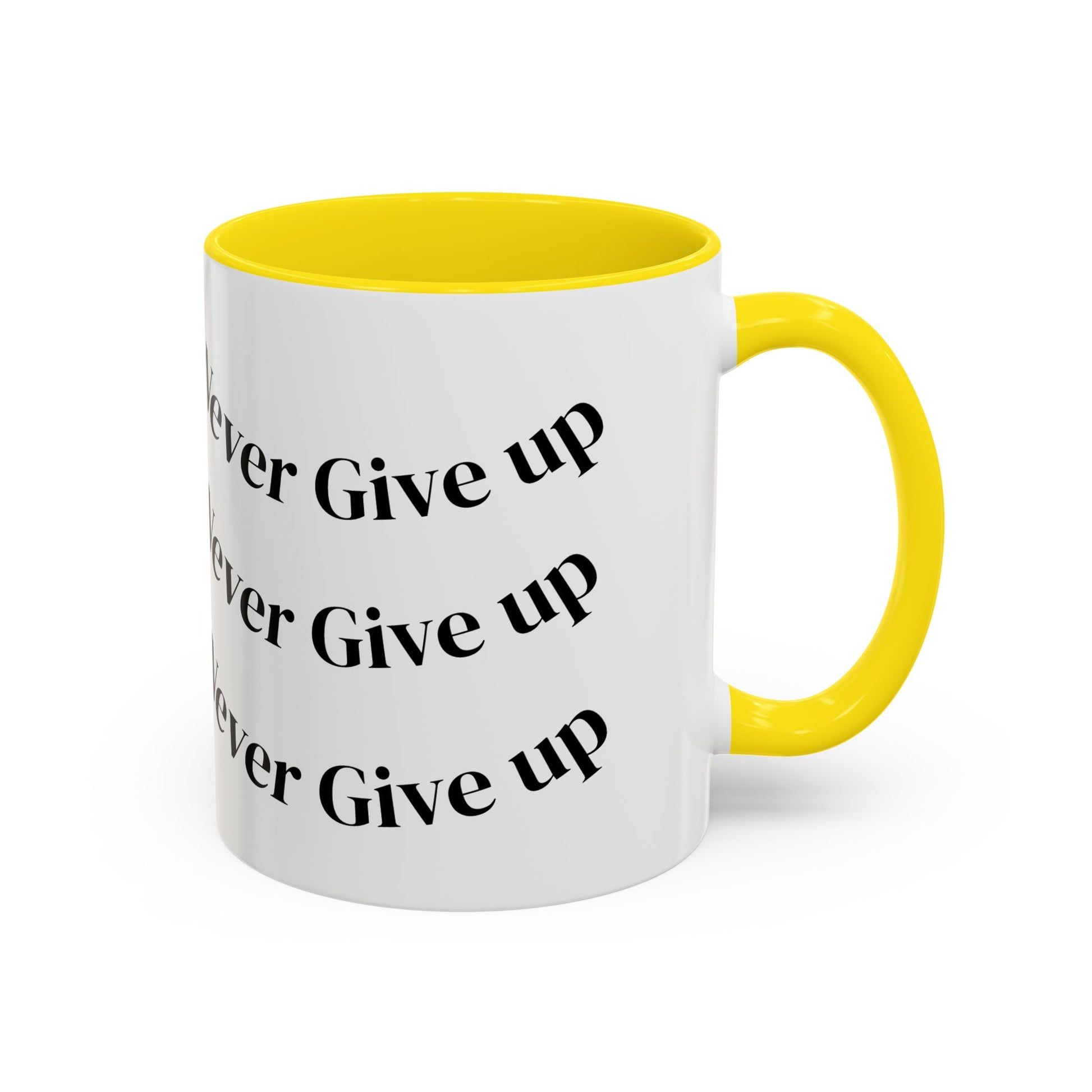 Motivational Coffee Mug - Never Give Up - Inspirational Gift
