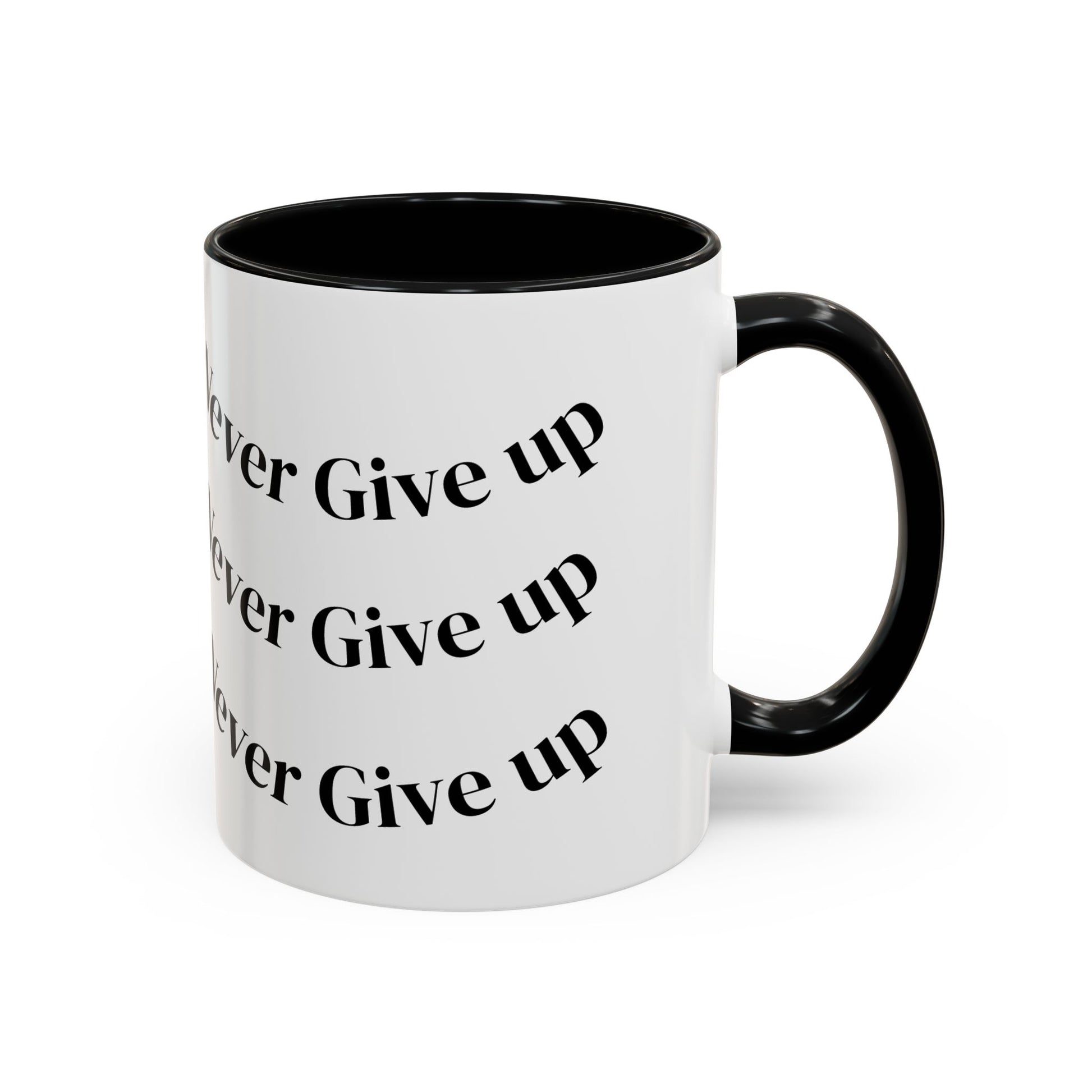 Motivational Coffee Mug - Never Give Up - Inspirational Gift