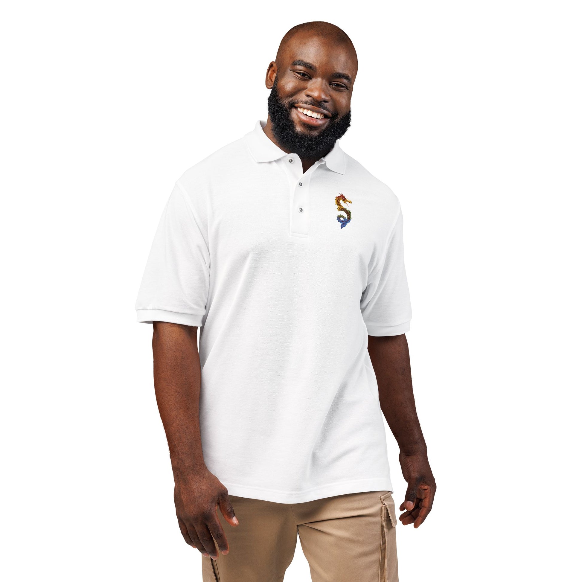 Stylish Unisex Embroidered Polo Shirt | Casual Wear, Gift Idea, Everyday Style, Summer Outing, Fashionable Look