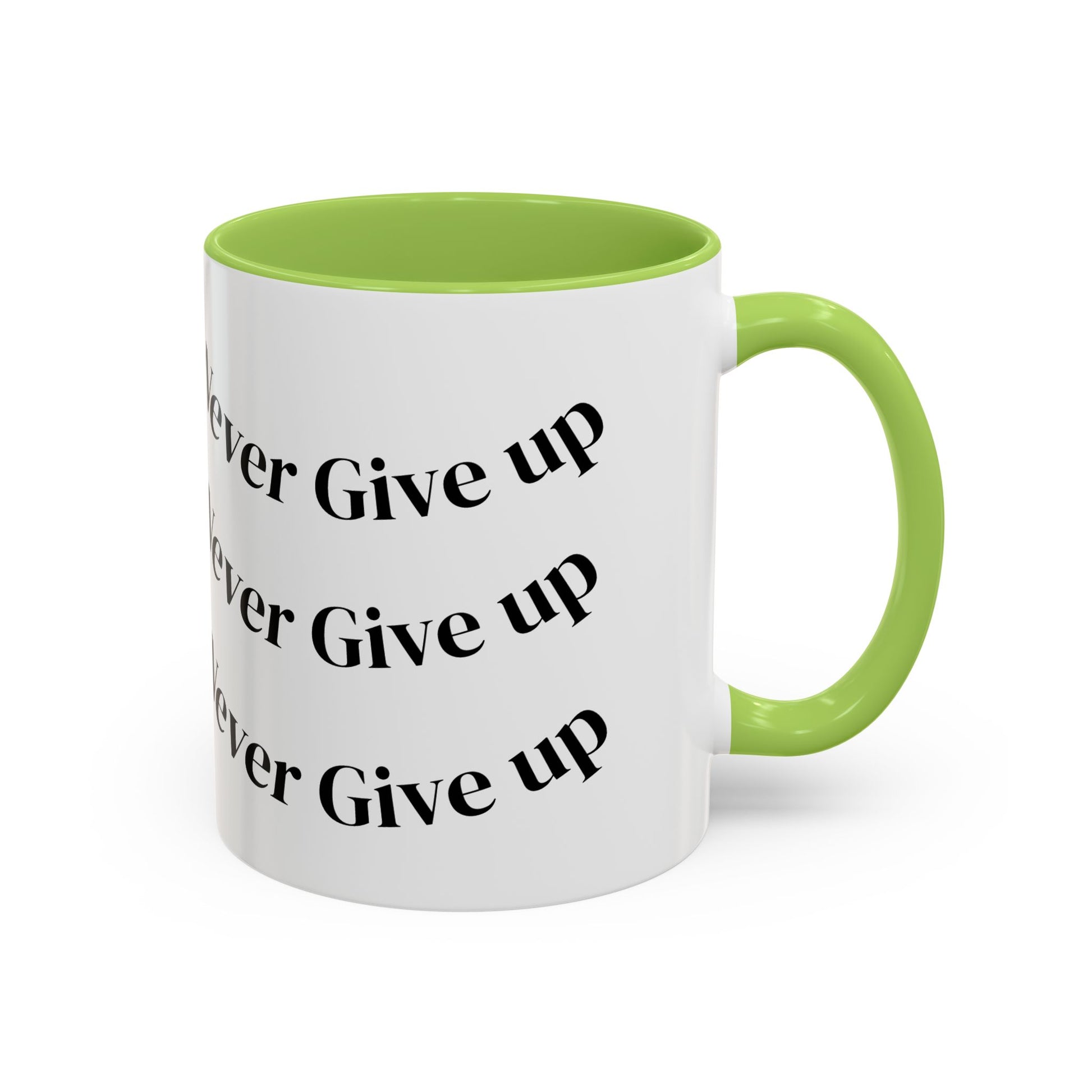 Motivational Coffee Mug - Never Give Up - Inspirational Gift