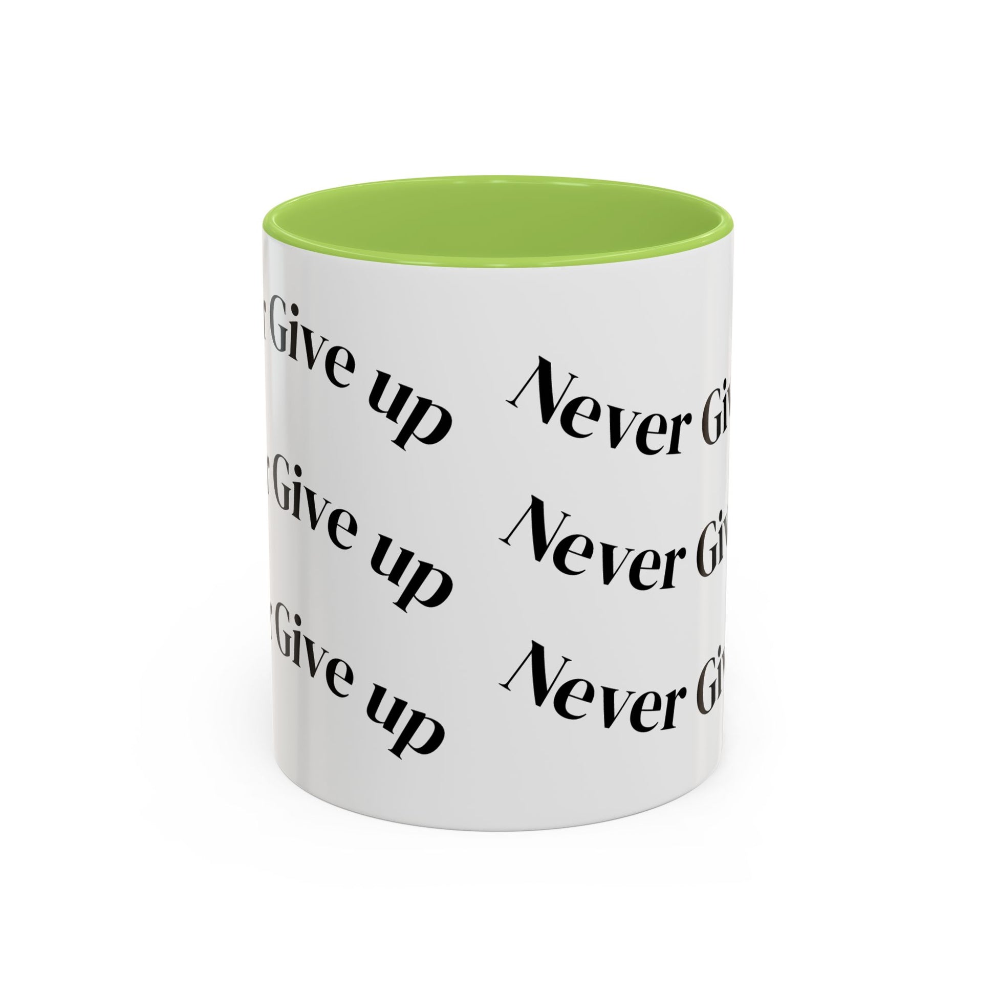 Motivational Coffee Mug - Never Give Up - Inspirational Gift