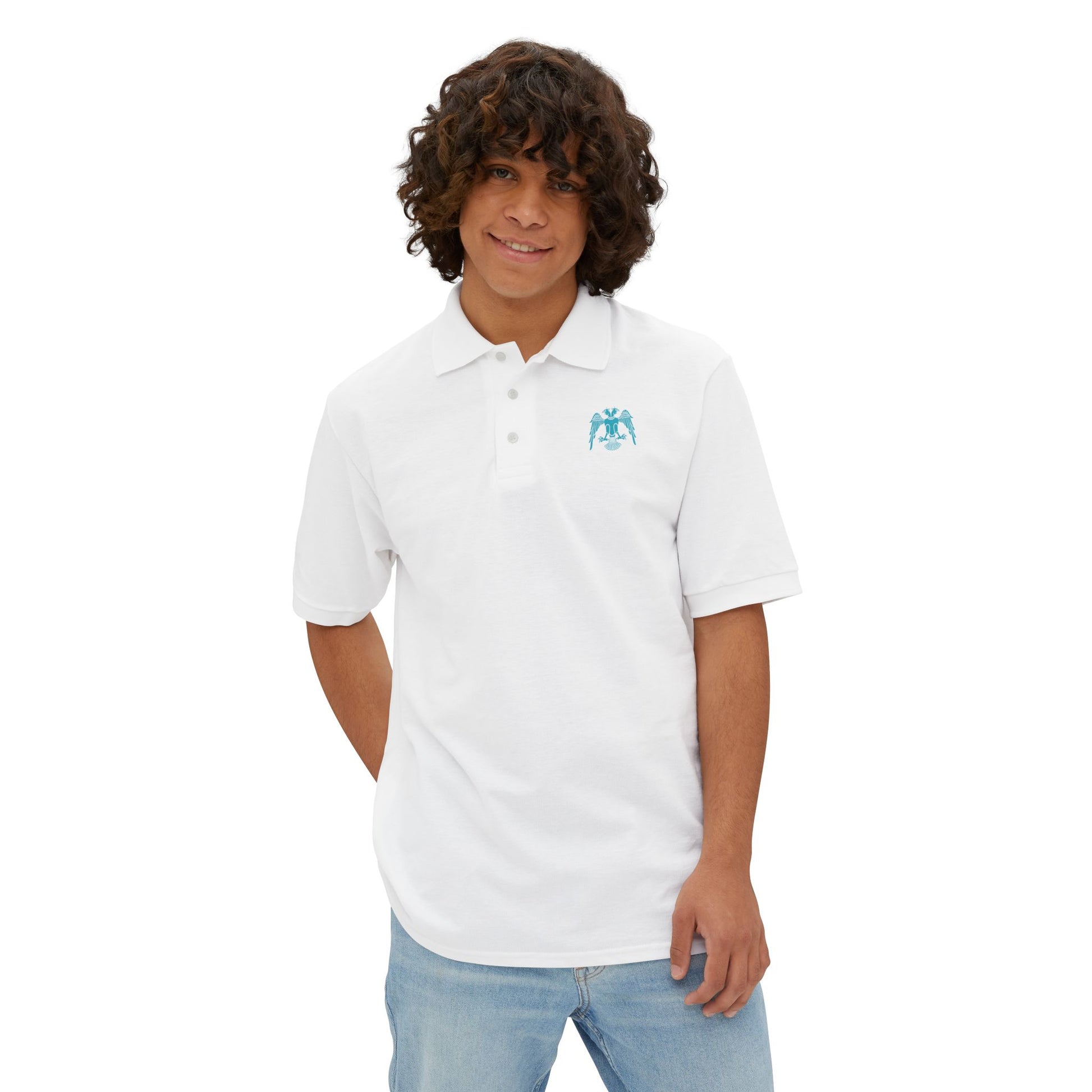 Stylish Men's Piqué Polo Shirt - Casual Wear, Golf Outing, Summer BBQ, Gift for Him, Weekend Vibes