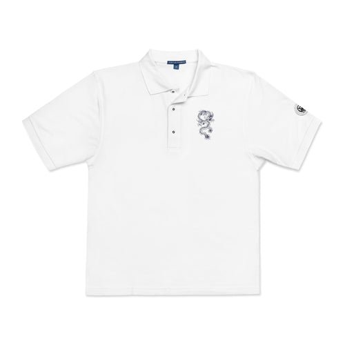 Elegant Embroidered Unisex Polo Shirt, Casual Wear, Smart Casual Outfit, Gift for Him/Her, Summer Fashion, Birthday Celebration