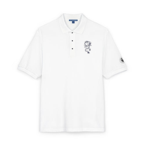 Elegant Embroidered Unisex Polo Shirt, Casual Wear, Smart Casual Outfit, Gift for Him/Her, Summer Fashion, Birthday Celebration